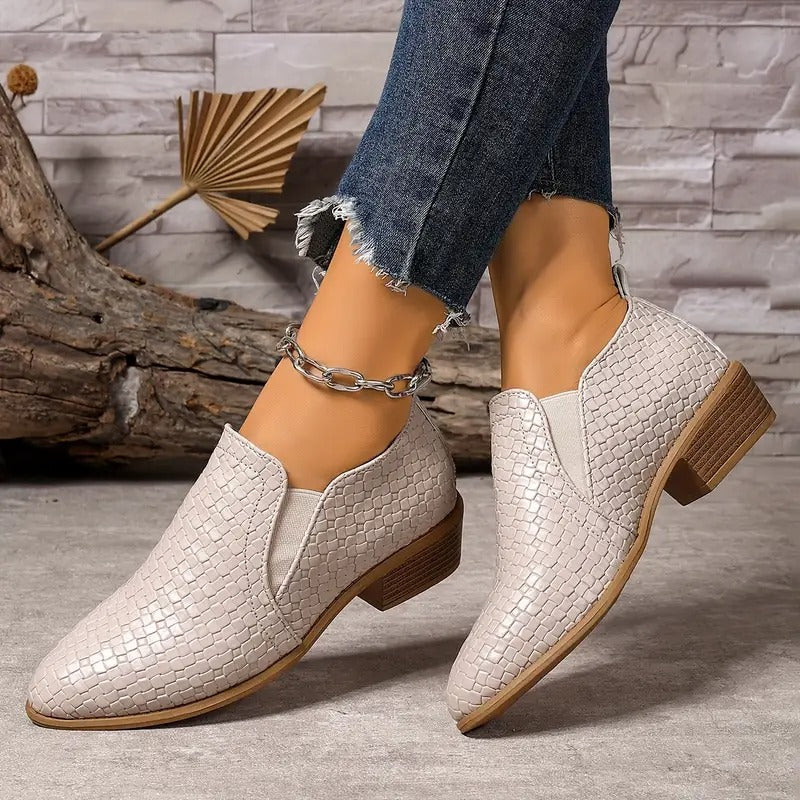 Émerence - Chaussures Oxford orthopédiques en cuir