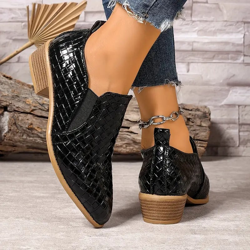 Émerence - Chaussures Oxford orthopédiques en cuir