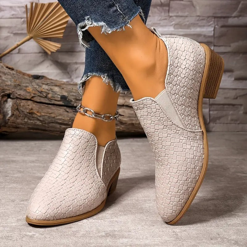 Émerence - Chaussures Oxford orthopédiques en cuir