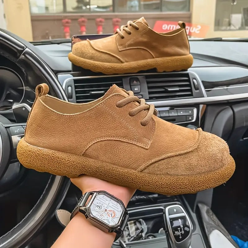 Gaspard – Chaussures orthopédiques en cuir véritable