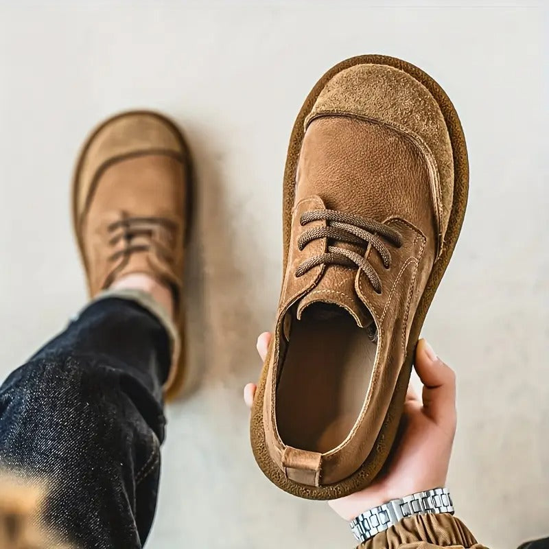 Gaspard – Chaussures orthopédiques en cuir véritable