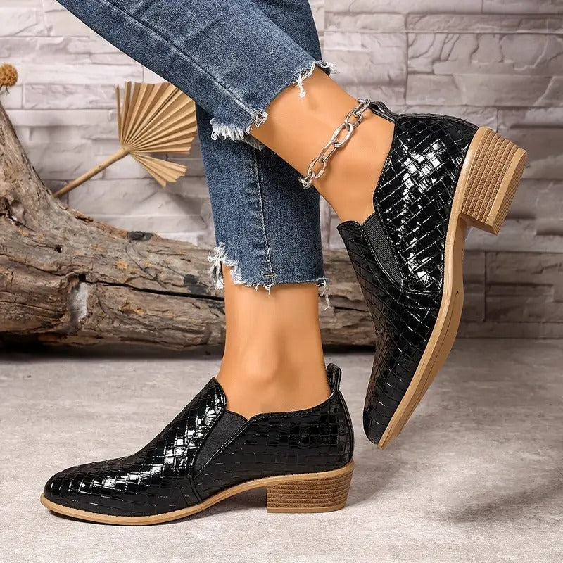 Émerence - Chaussures Oxford orthopédiques en cuir