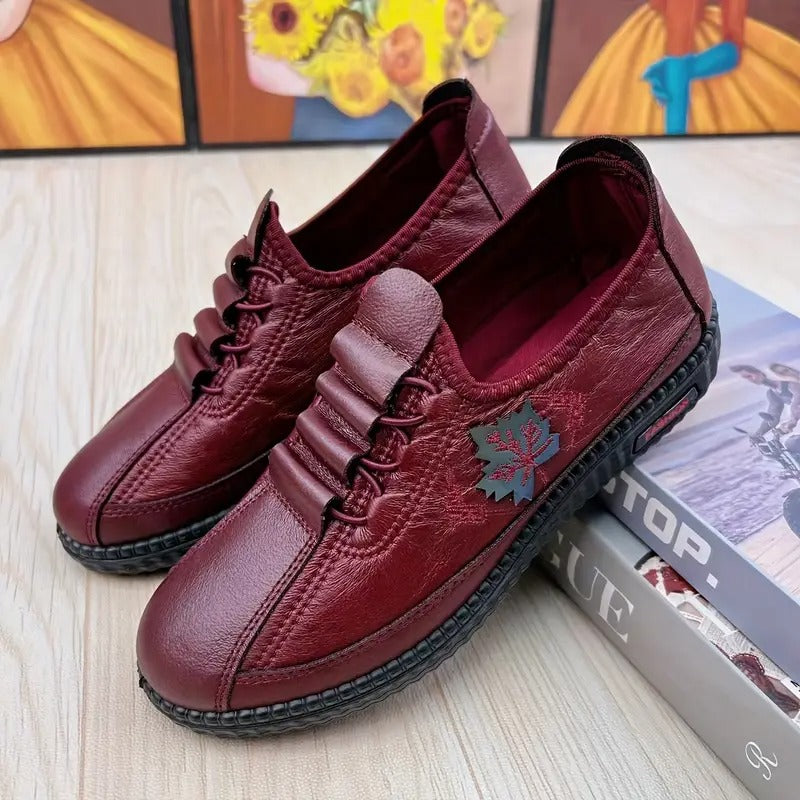 Pomme – Chaussures orthopédiques en cuir pour femme