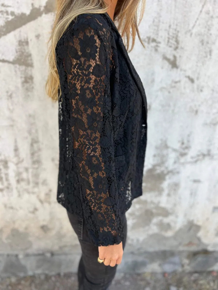 Coralise - Blazer en dentelle ajourée