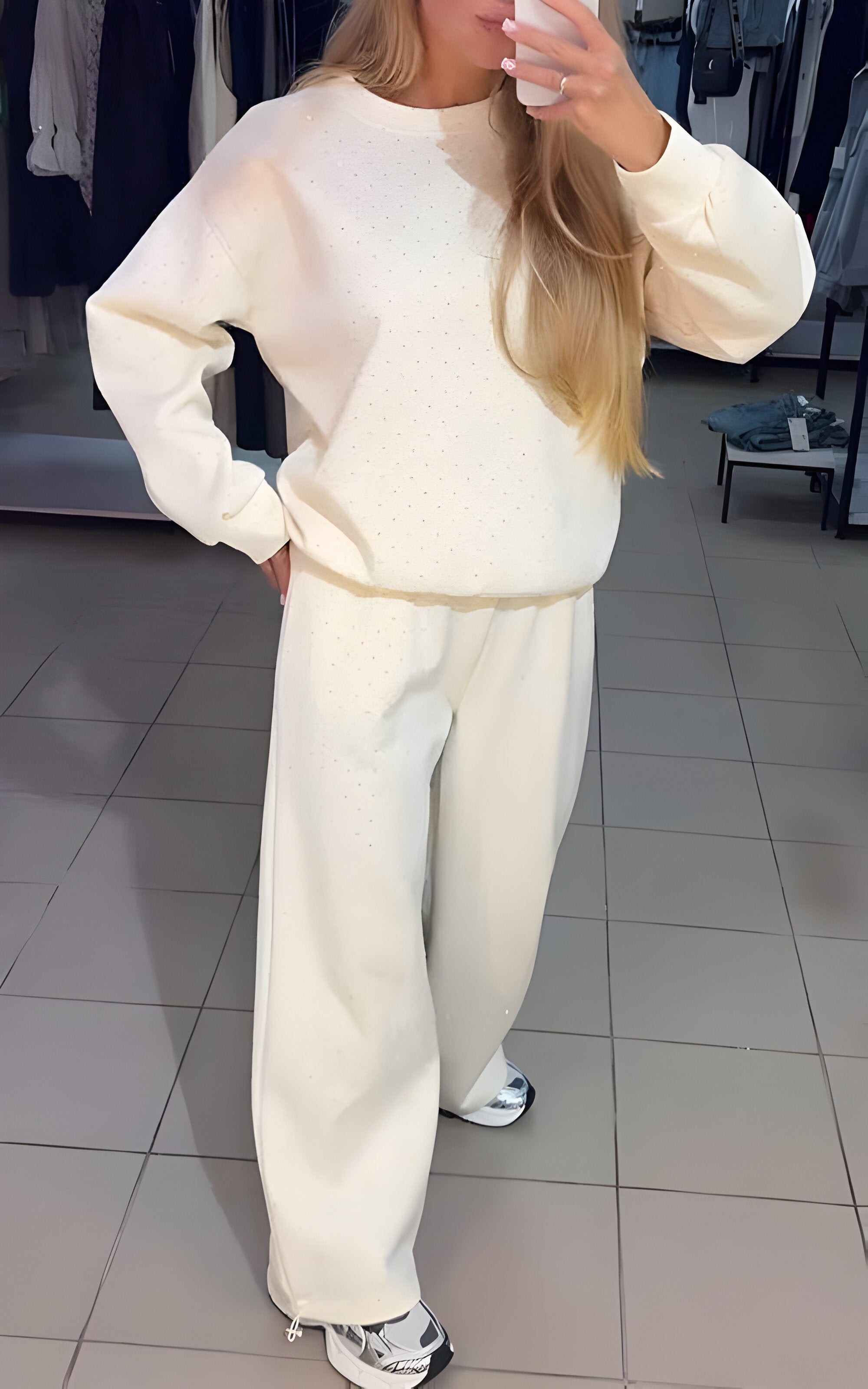 Alida – Ensemble chic en diamant