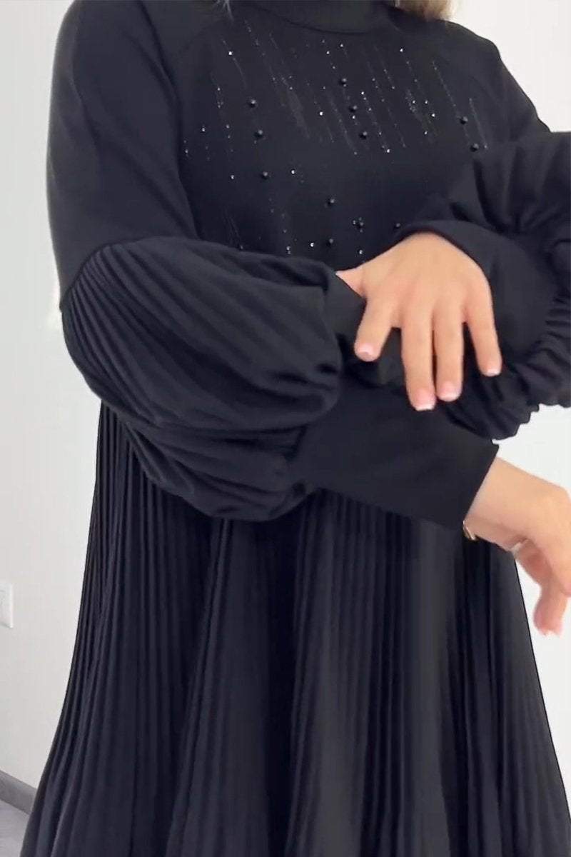 Clothilde - Robe plissée élégante