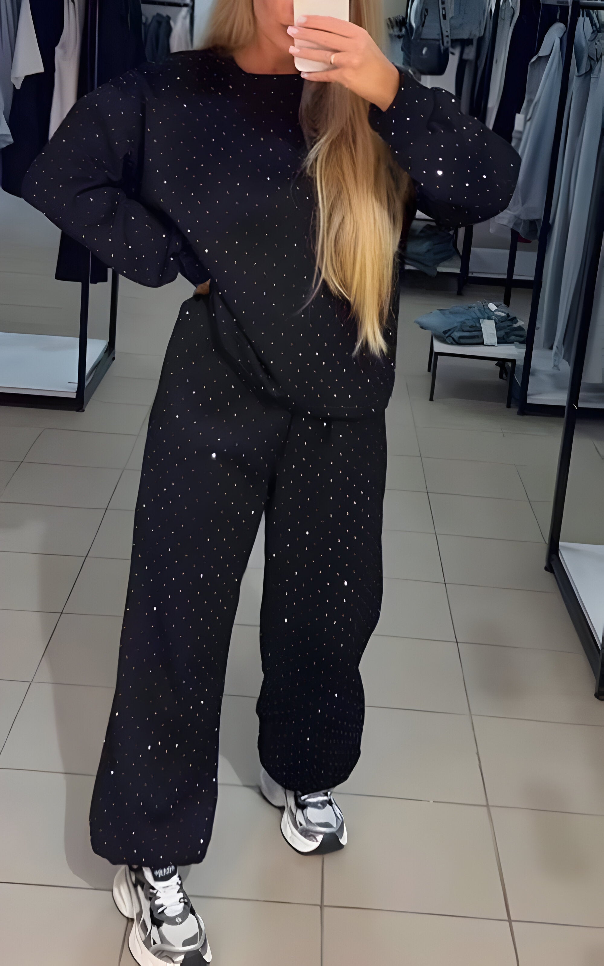 Alida – Ensemble chic en diamant