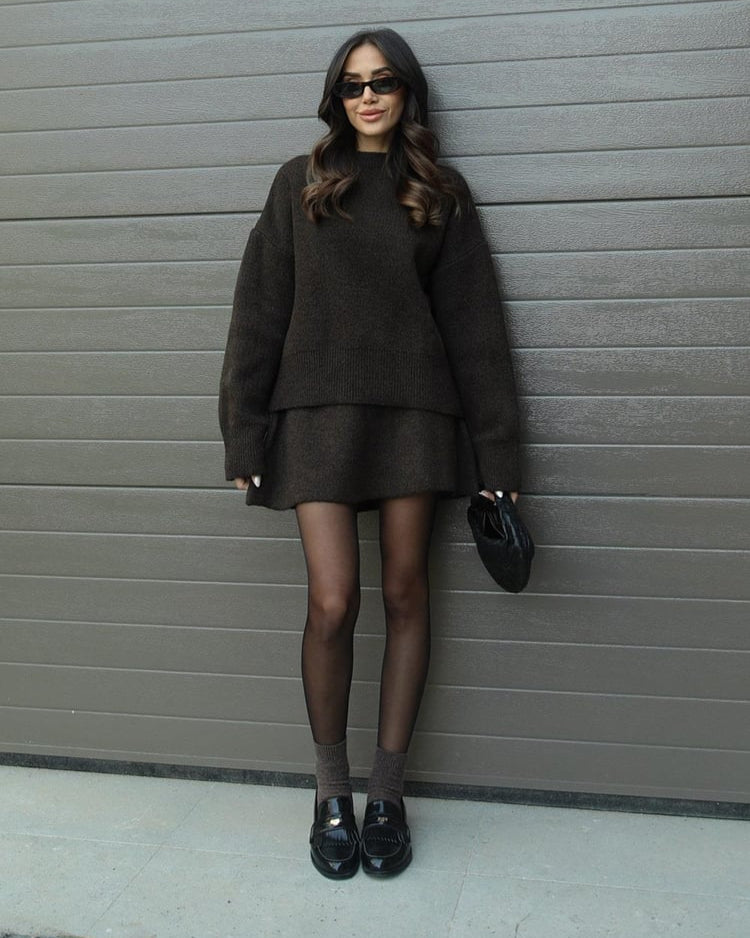 Amélise – Ensemble tricoté chic et confortable