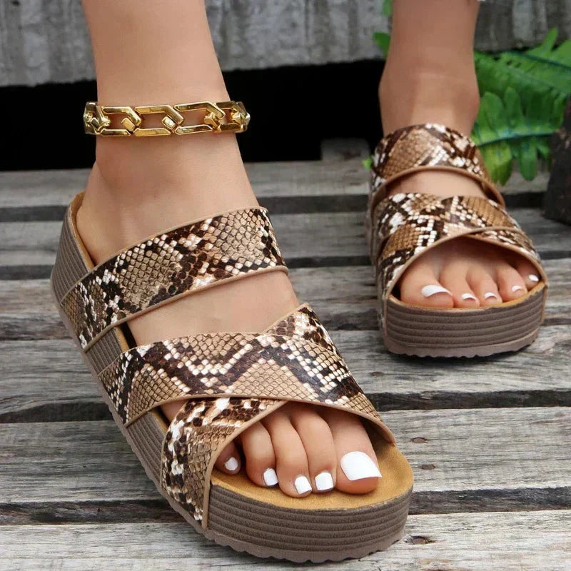 Arlette – Sandales orthopédiques en cuir