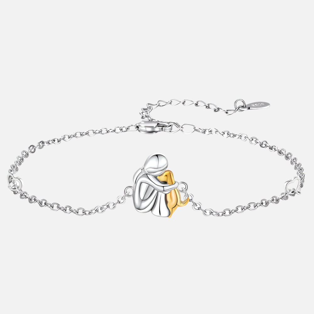 Gigi – Bracelet avec icône de chien