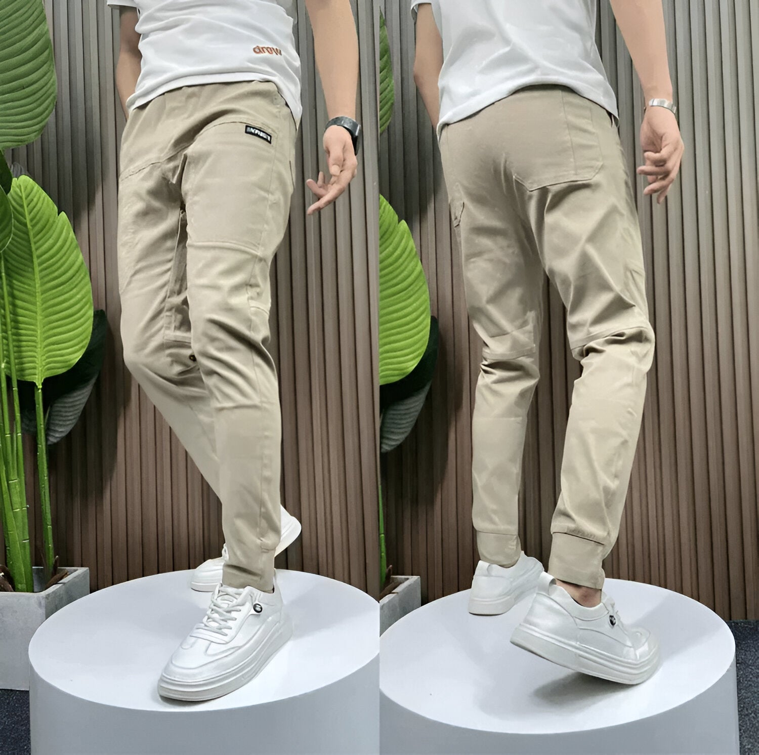 Matteo – Pantalon cargo stretch premium (1+1 GRATUIT)