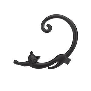 Félinora – Boucles d’oreilles en forme d’oreille complète de chat