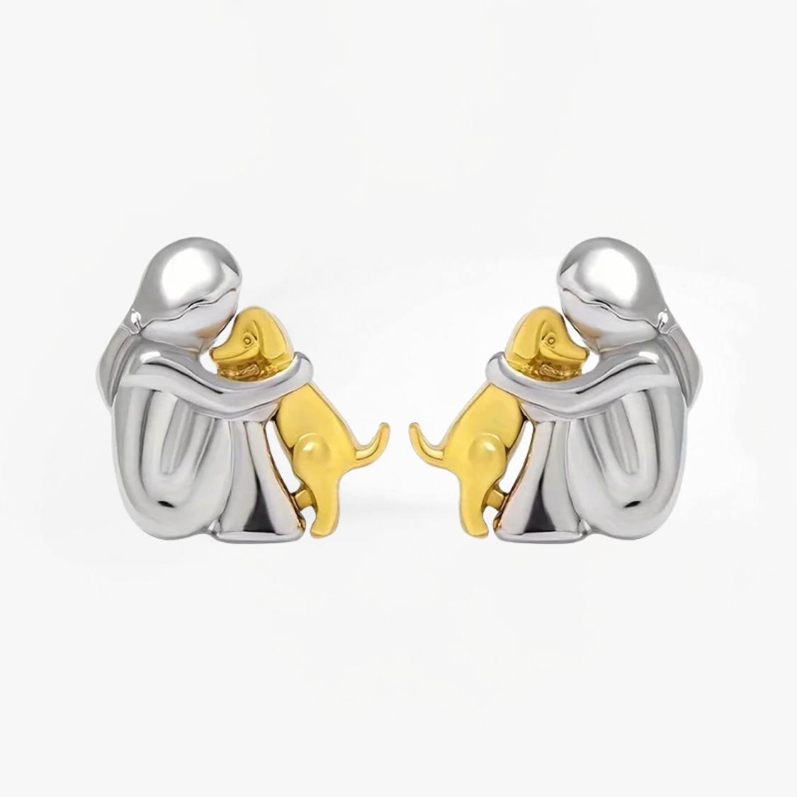 Chanel – Boucles d’oreilles avec icône de chien