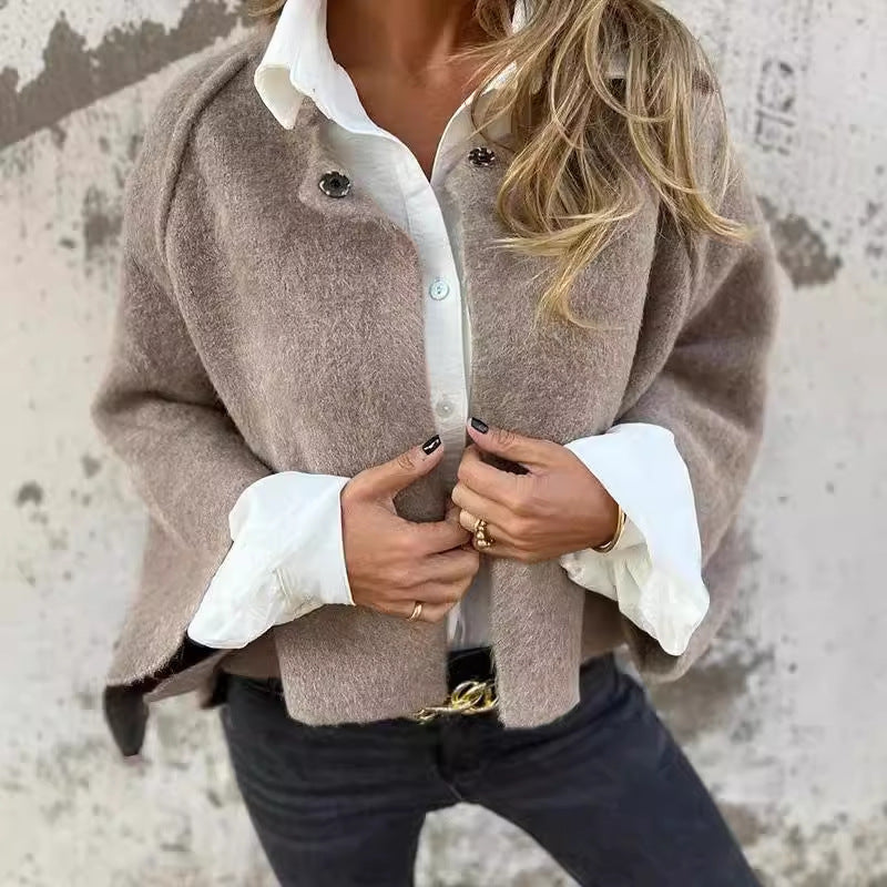Aliénor - Veste boxy tendance