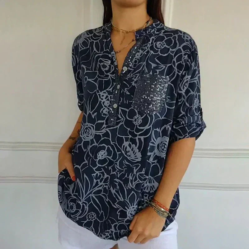 Lotte – Blouse à imprimé floral