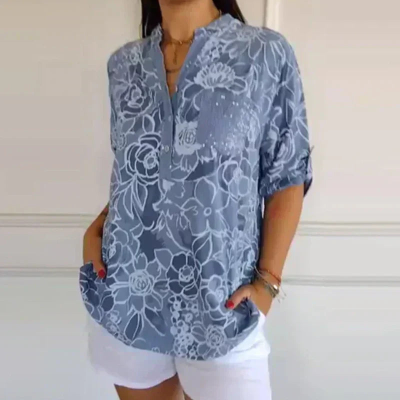 Lotte – Blouse à imprimé floral