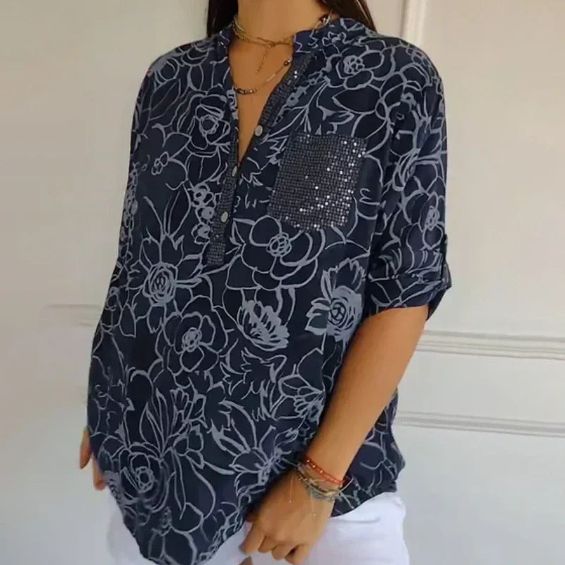Lotte – Blouse à imprimé floral