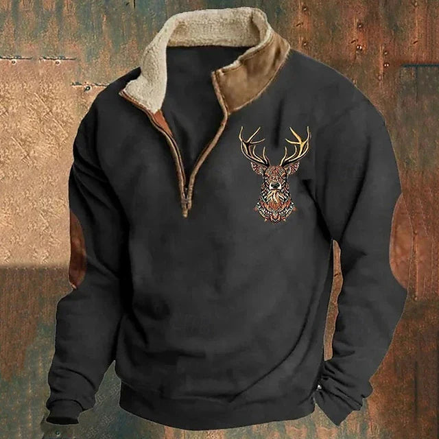 Albin - Le pull demi-zip